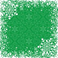 Christmas decoration frame N745