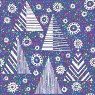 Abstract seamless pattern Bright christmas background
