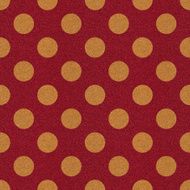 Seamless red glitter paper with gold dots