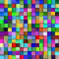 Abstract colorful background with squares