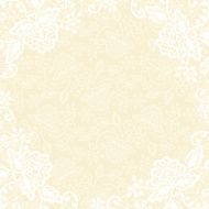 white lace on yellow background N2