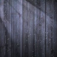 Blank Wooden background with snow
