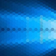 blue hexagon pattern background