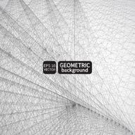 Geometric background Abstract Vector Technical shape drawing N8