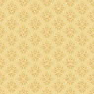 beige seamless vector floral pattern