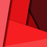 red paper banner background