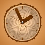 Wooden Clock