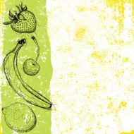 distressed fruit background N2