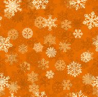 Seamless pattern of snowflakes N22