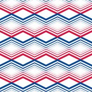 Zig zag geometric pattern vector retro style background N2