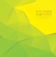 Green Polygon Background N8