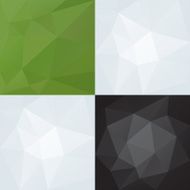 abstract triangles color patterns eps10