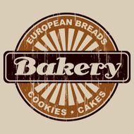 Vintage Bakery Label