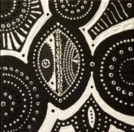African Design black and white