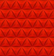 Red Seamless Geometric Abstract Background