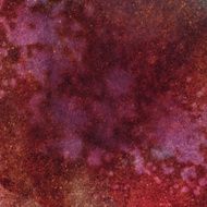 Wine colored watercolor texture with spots