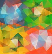 Triangle background Pattern of geometric shapes N10