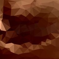 Brown chocolate of abstract triangles