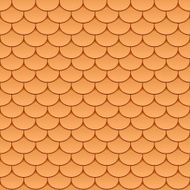 Seamless roof tiles
