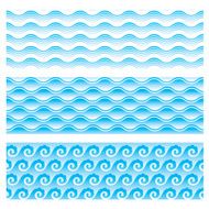 seamlessly sea wave pattern 1
