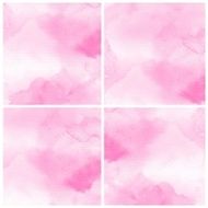 Set of Colorful water color painting background N8