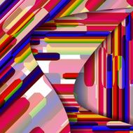 Abstract colorful illustration N18
