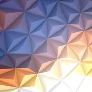 Abstract Polygonal background for Design - Low Poly Geometric Vector N156