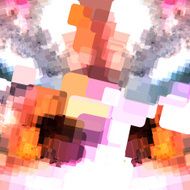 abstract colorful geometry pattern background N13
