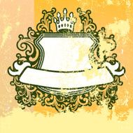 Textured Coat of Arms