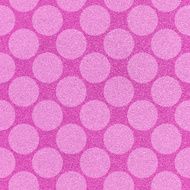 Seamless pink polka dots on glitter paper