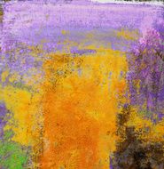 Abstract painted orange and purple art backgrounds N2