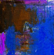 Abstract painted blue and purple art backgrounds N8