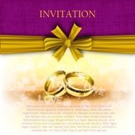 Beautiful Wedding Invitation Card