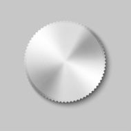 Gray button