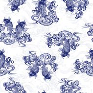 Japanese carp pattern N27