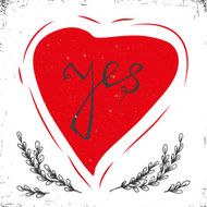 Hand drawn lettering- Yes