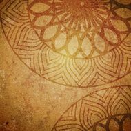 Vintage ethnic background N3