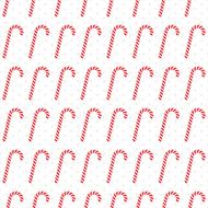 Candy Canes Seamless Background