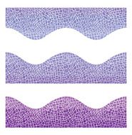 Seamless background wave mosaic