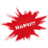 Red Burst Background