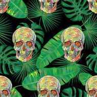 Seamless tropical pattern