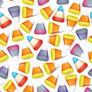 Colorful candy corn seamless pattern vector illustration N2