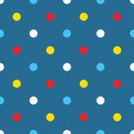 Polka-dot circle pattern cartoon