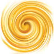 Vector swirling backdrop vivid yellow color N3