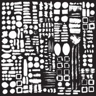 Hand drawn decorative vector brushes Dividers borders N7