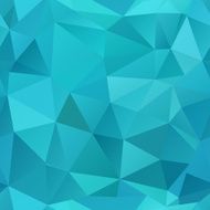 Blue polygonal seamless mosaic background