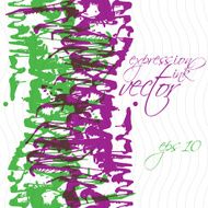 Bright splattered web design repeat pattern art ink blob paint N2