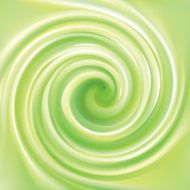 Vector abstract lime spiral background