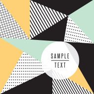 Abstract background with triangles N24