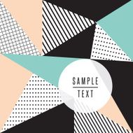 Abstract background with triangles N25